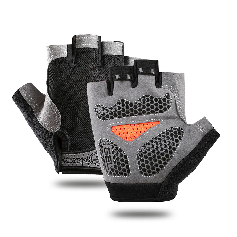 Workout Glove Gym - Half Finger Cycling Gloves for Men