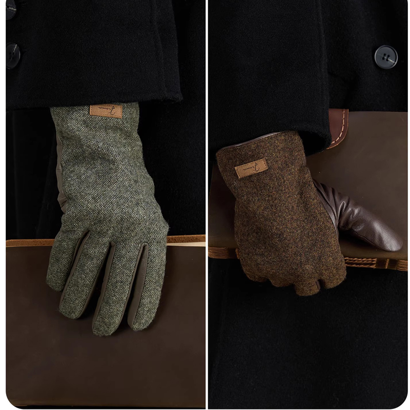 Men's Touchscreen Winter Glove - Wool Glove Lined ulasan dan harga