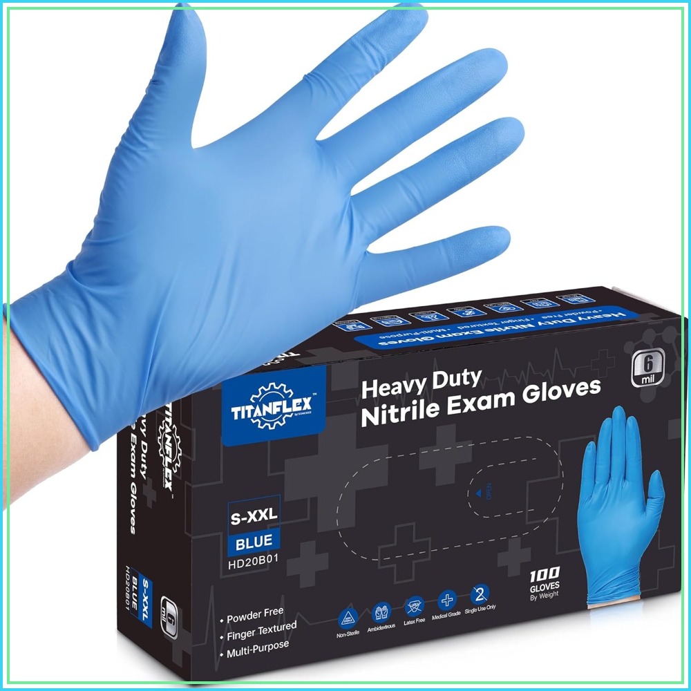 Heavy Duty Nitrile Exam Gloves - Exam Glove Nitrile ulasan dan harga