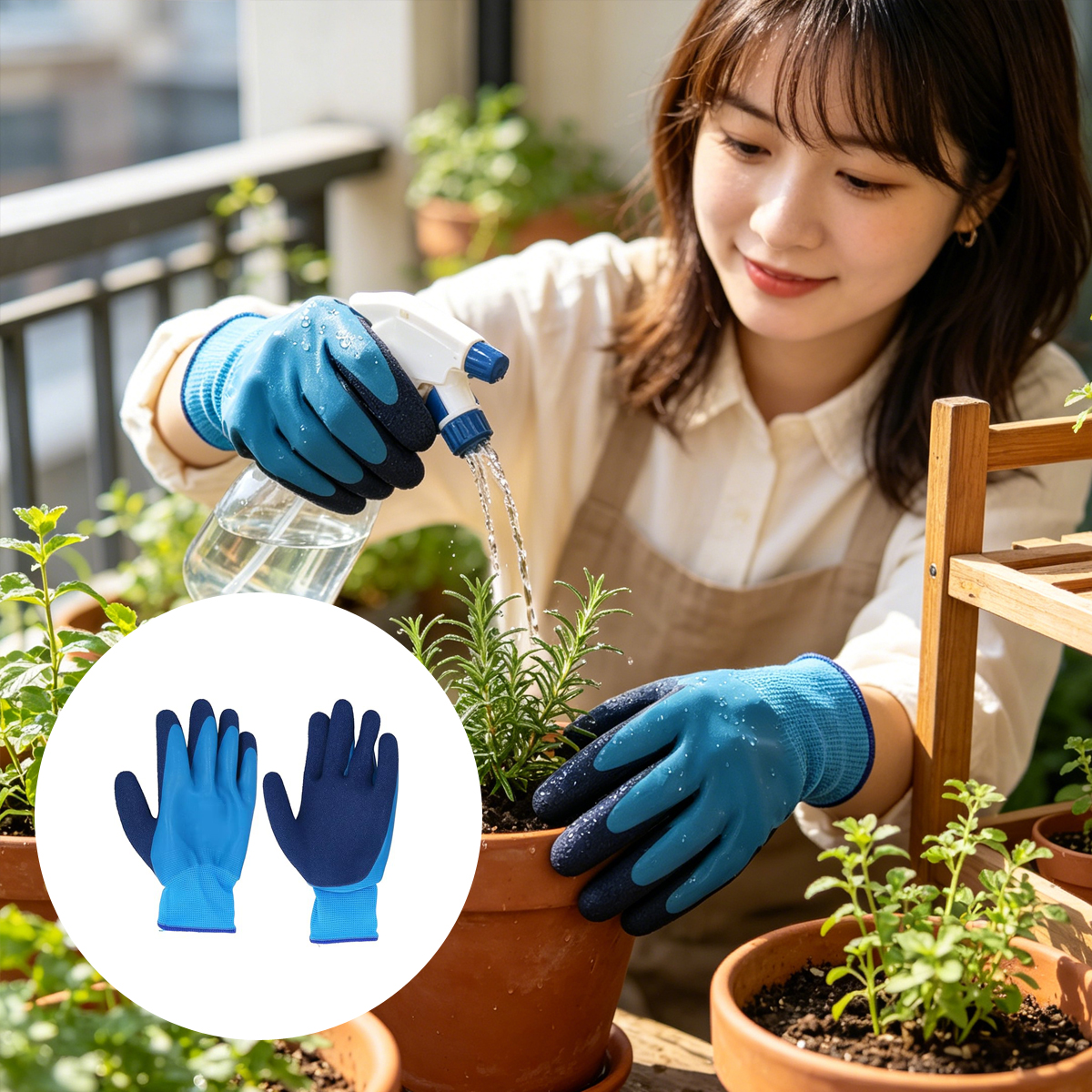 Garden Work Gloves Waterproof  - Gardening Glove Waterproof ulasan dan harga