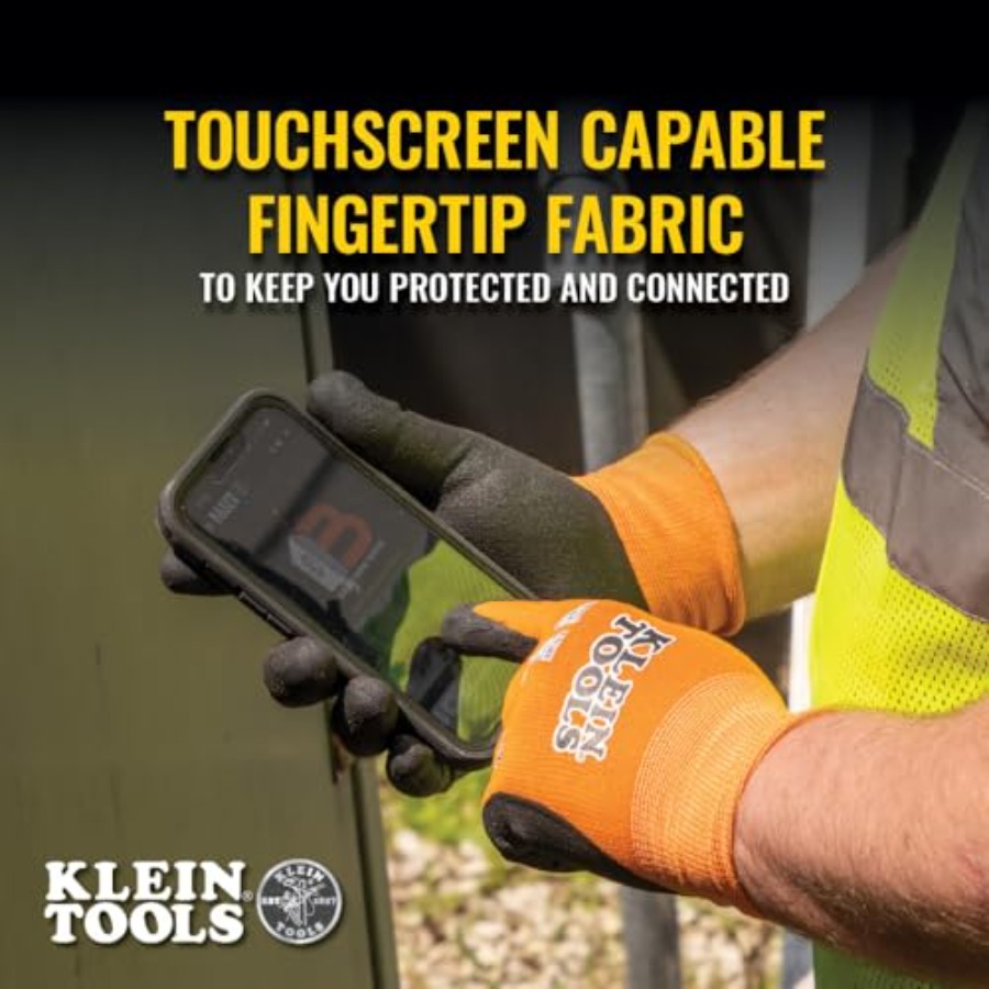 60581 Work Gloves, Knit Dipped - Cut Resistant Glove ulasan dan harga