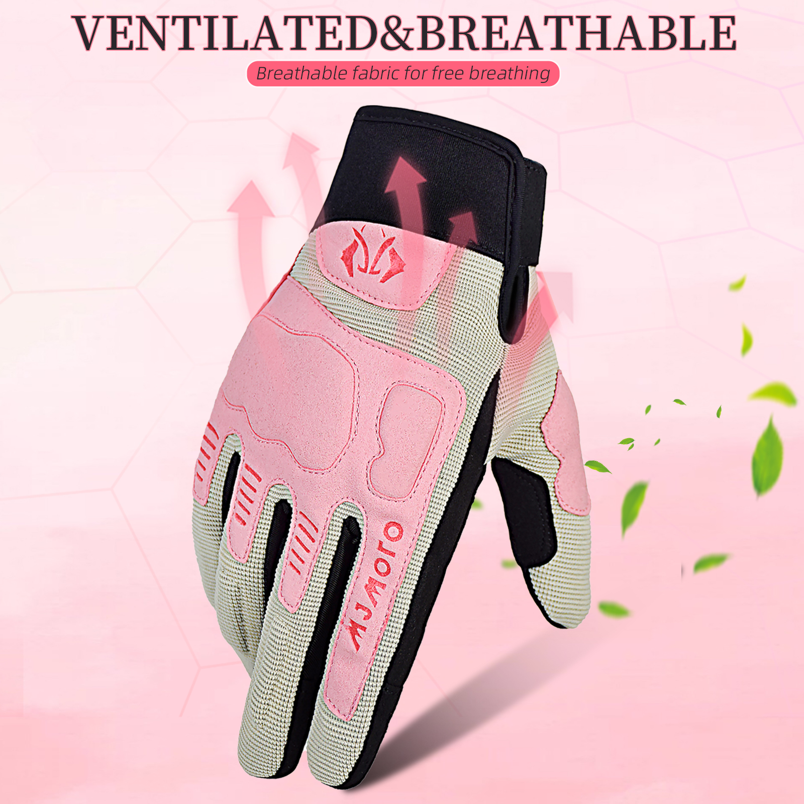 Pink Lady Summer Breathable Mo - Cycling Glove Padded ulasan dan harga