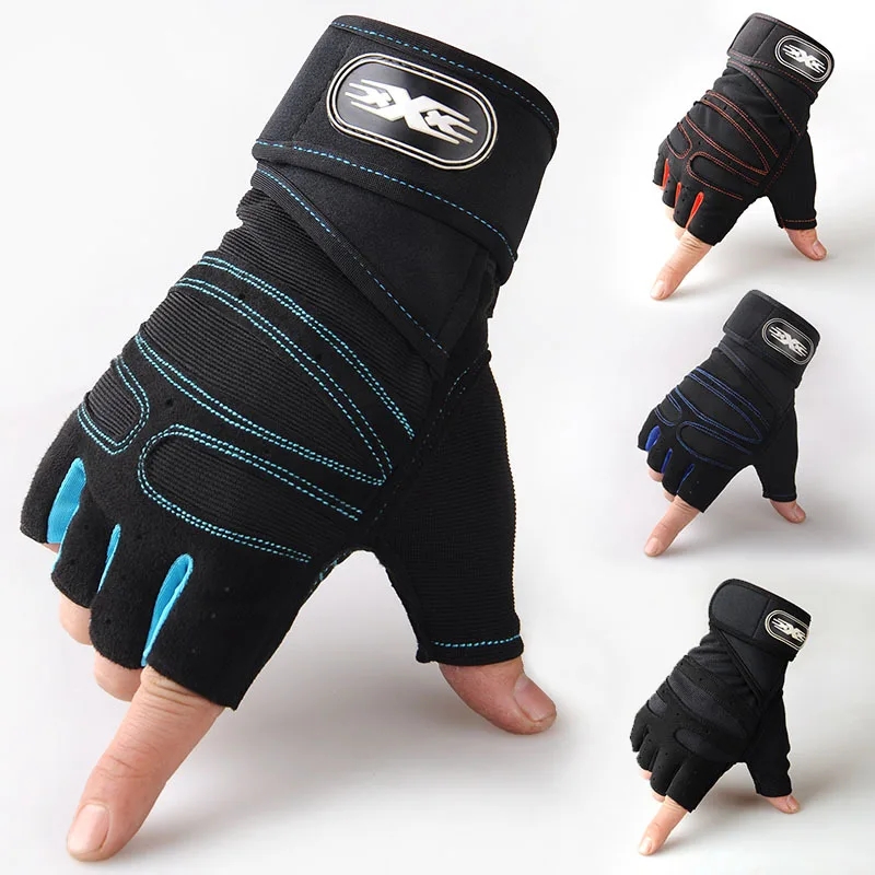 Gym Gloves for Men Women Fitne - Cycling Glove Padded ulasan dan harga