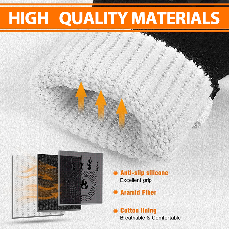1 Pair Oven Gloves, Oven Mitts - Heat Resistant Glove ulasan dan harga
