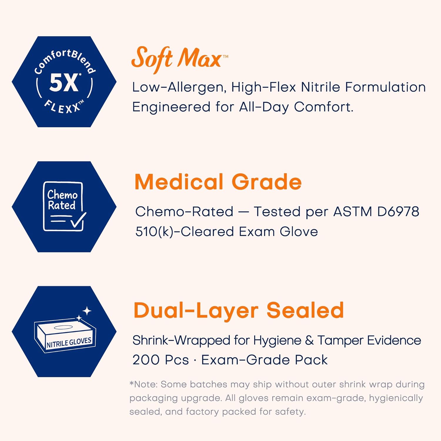 Medical Soft Max™ Nitrile Exam - Exam Glove Nitrile ulasan dan harga