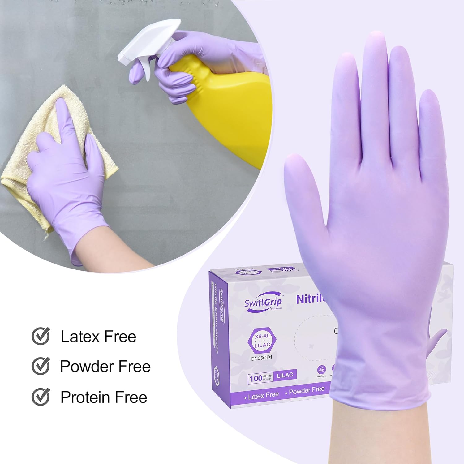 Disposable Nitrile Exam Gloves - Exam Glove Nitrile ulasan dan harga