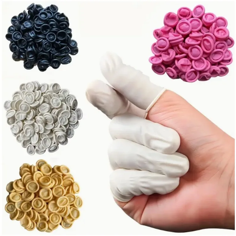 100PCS Multi-color Disposable  - Latex Disposable Glove ulasan dan harga