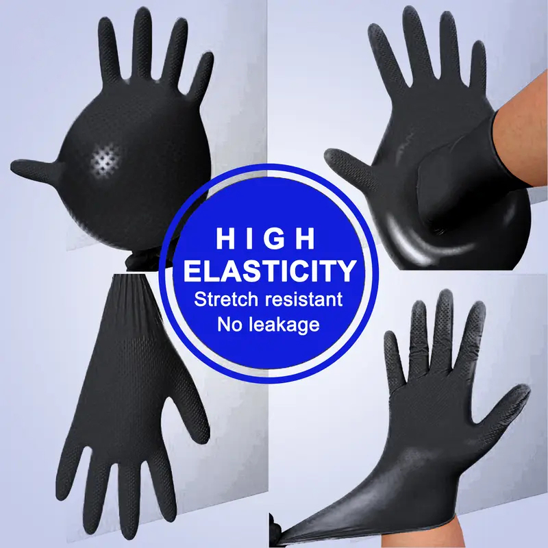 8 Mil Heavy Duty Industrial Or - Nitrile Mechanic Glove ulasan dan harga