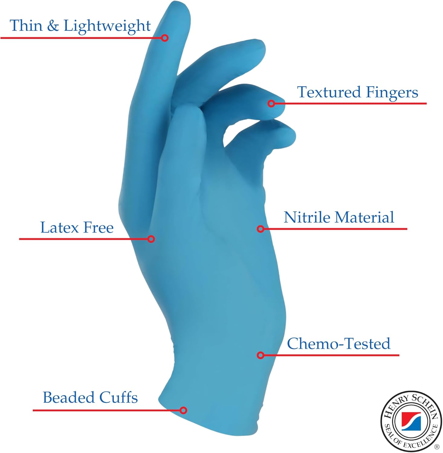Powder-Free Nitrile Exam Glove - Exam Glove Nitrile ulasan dan harga