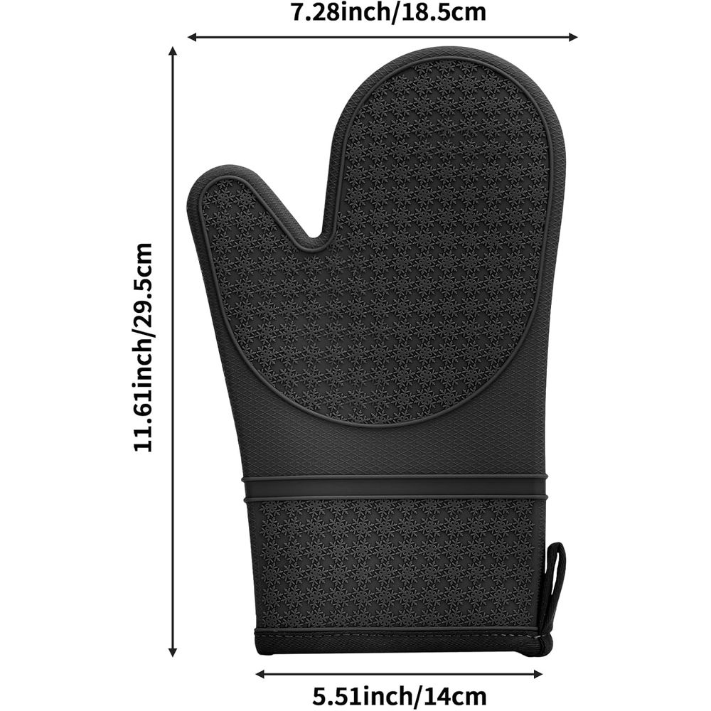 Heat Resistant Silicone Oven M - Heat Resistant Glove ulasan dan harga