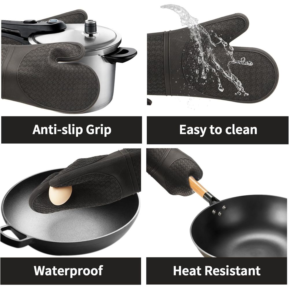 Heat Resistant Silicone Oven M - Heat Resistant Glove ulasan dan harga