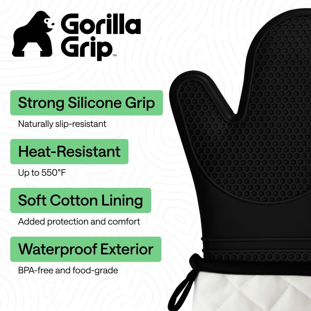 Heat Resistant Silicone Oven M - Heat Resistant Glove ulasan dan harga
