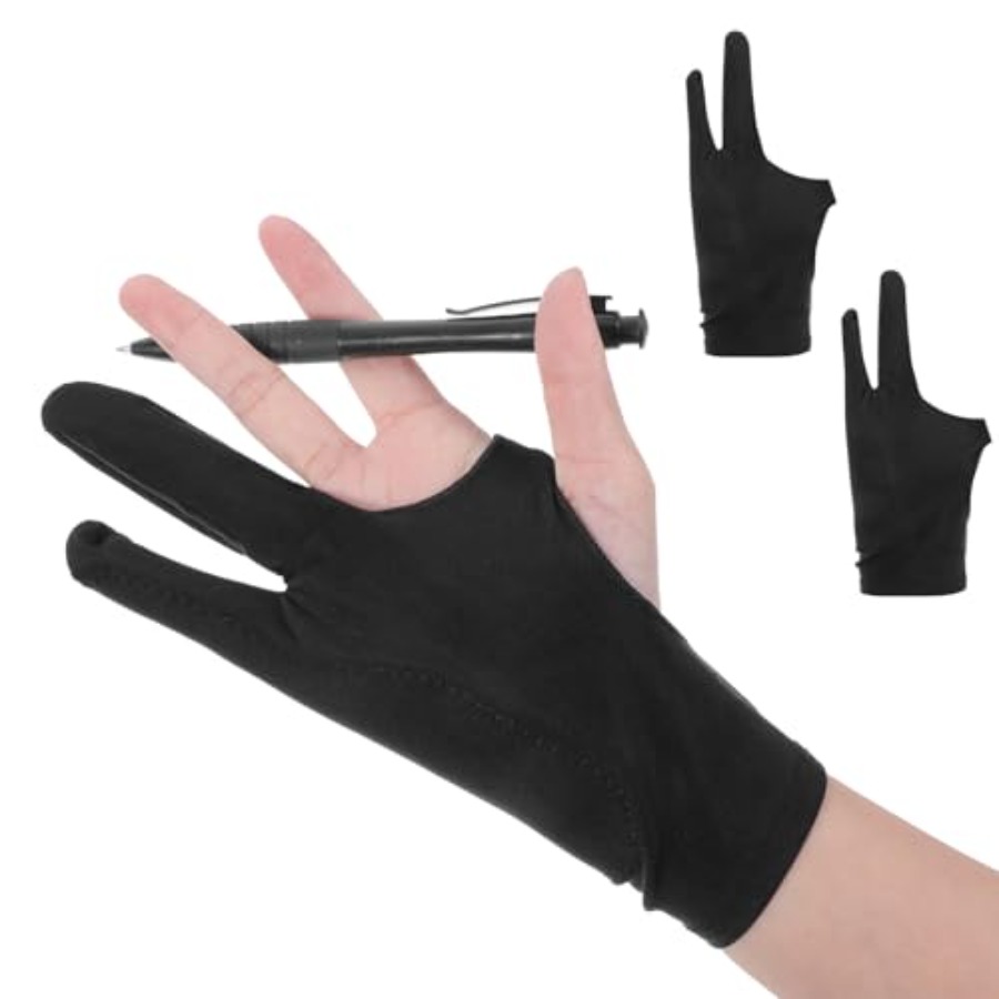 2 Pack Digital Drawing Glove R - Touchscreen Glove Capacitive ulasan dan harga