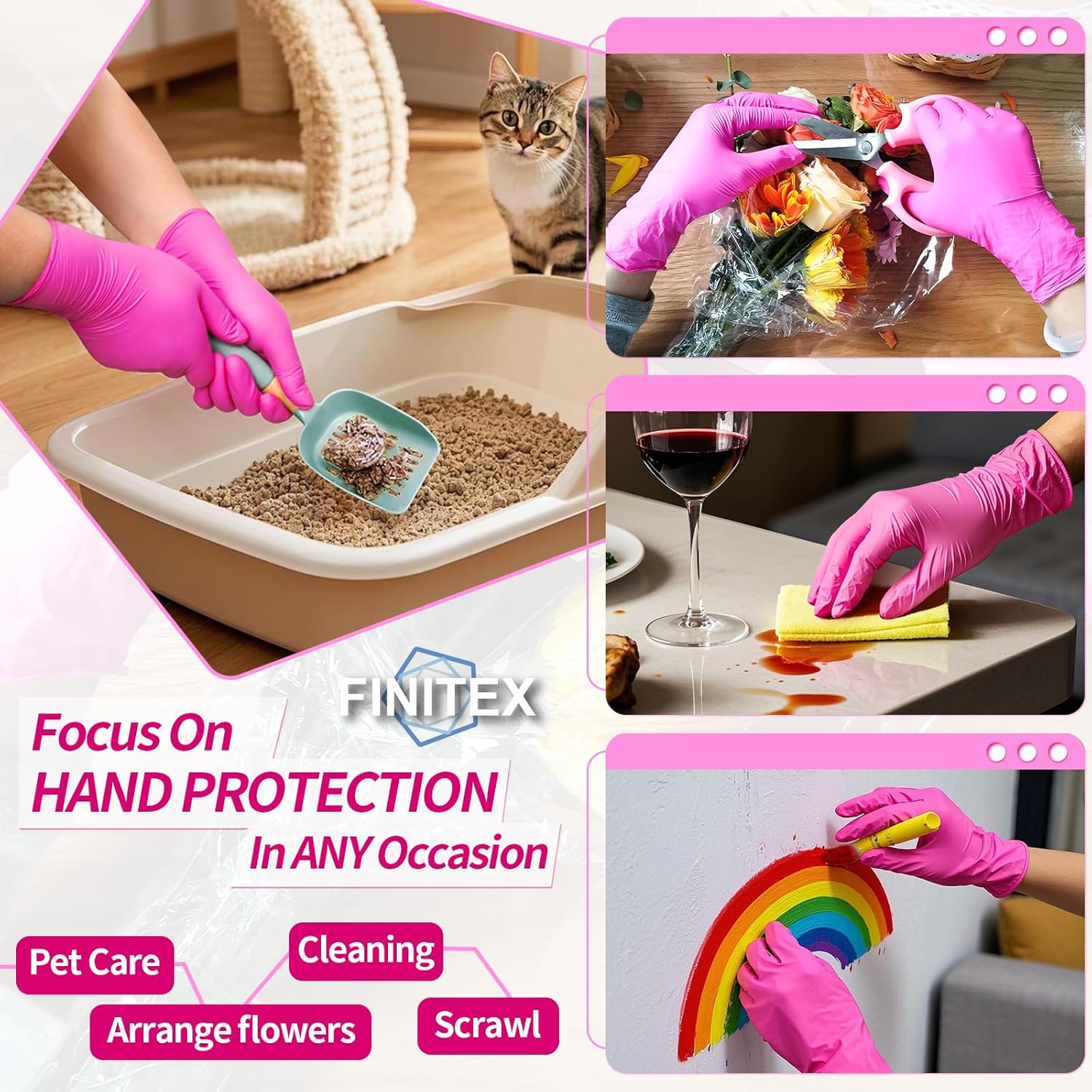 Nitrile Disposable Latex-Free  - Exam Glove Nitrile ulasan dan harga