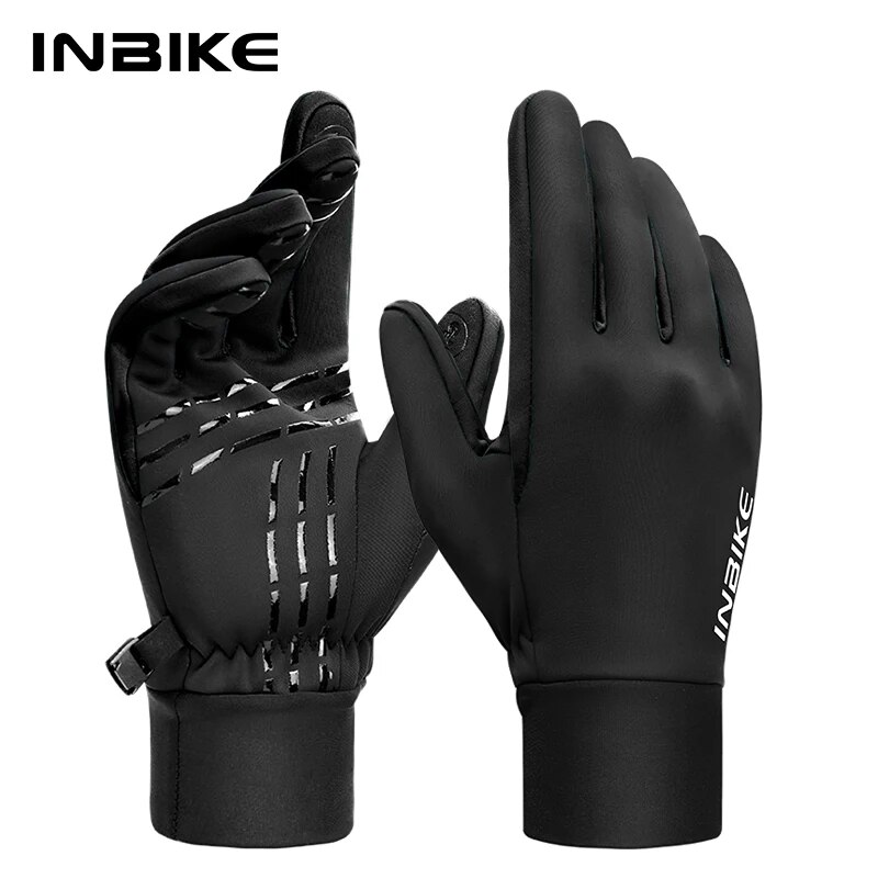 INBIKE Winter Fleece Cycling G - Gardening Glove Waterproof ulasan dan harga
