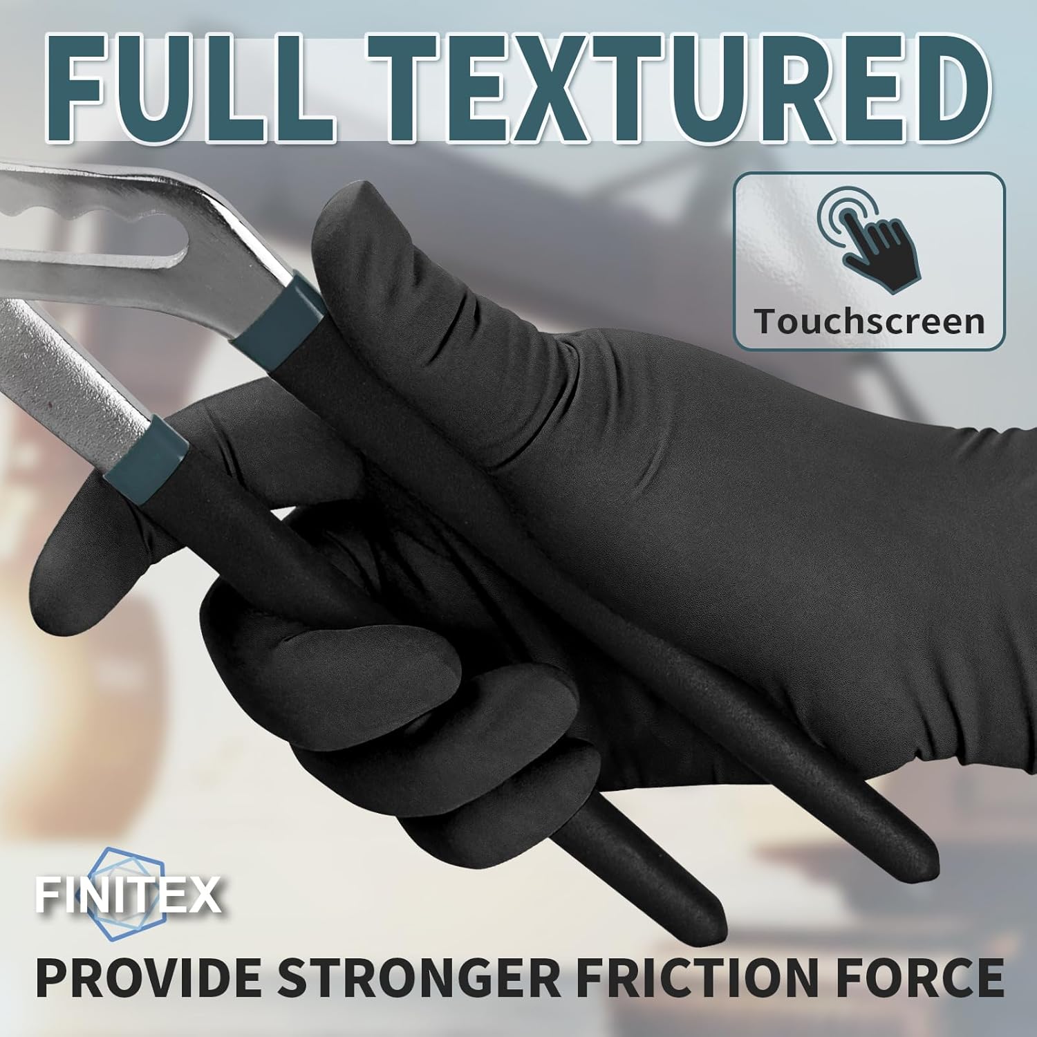 - Black Nitrile Disposable Glo - Exam Glove Nitrile ulasan dan harga