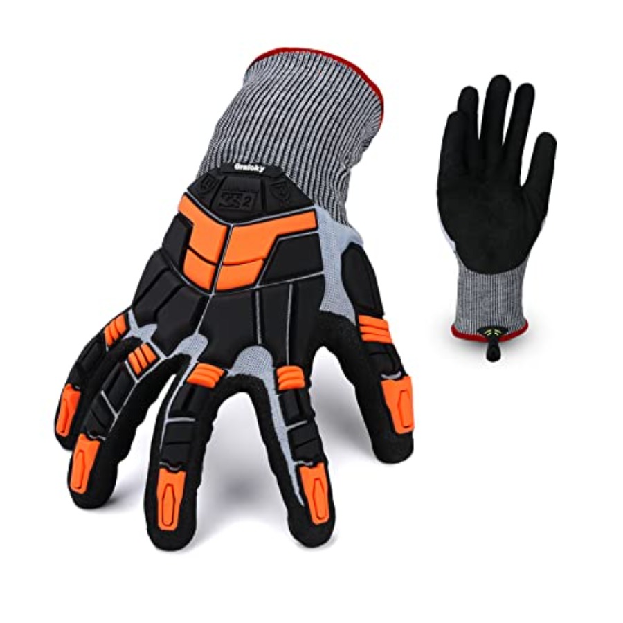 Safety Work Gloves with Impact - Work Glove Impact ulasan dan harga