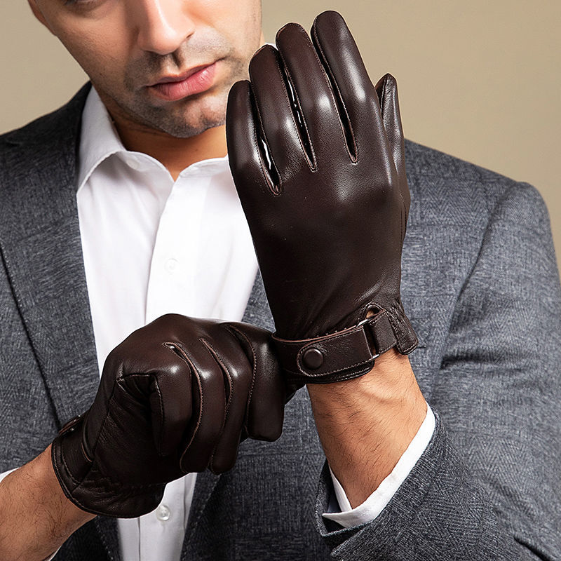 2024 Men's Sheepskin Leather G - Leather Driving Glove ulasan dan harga