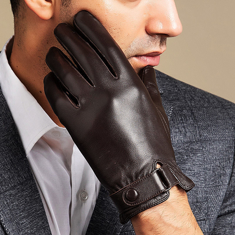 2024 Men's Sheepskin Leather G - Leather Driving Glove ulasan dan harga