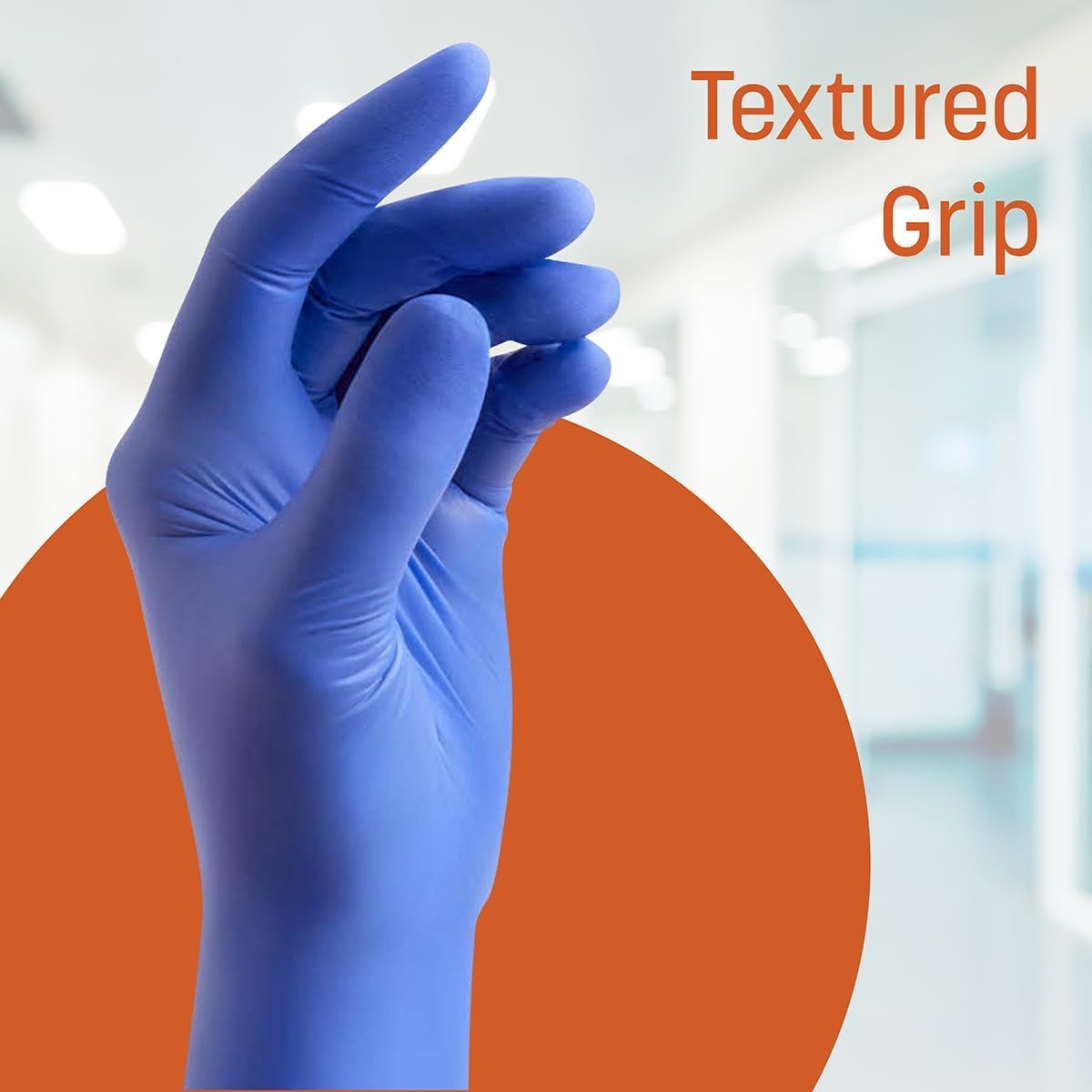 Nitrile Exam Gloves, Blue, Pow - Exam Glove Nitrile ulasan dan harga