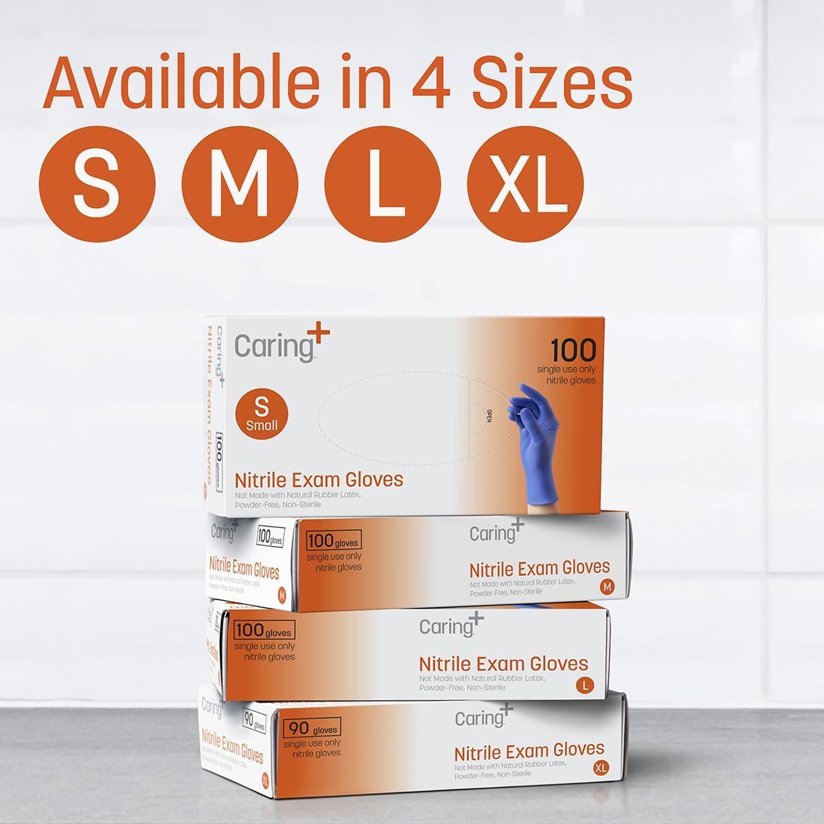 Nitrile Exam Gloves, Blue, Pow - Exam Glove Nitrile ulasan dan harga