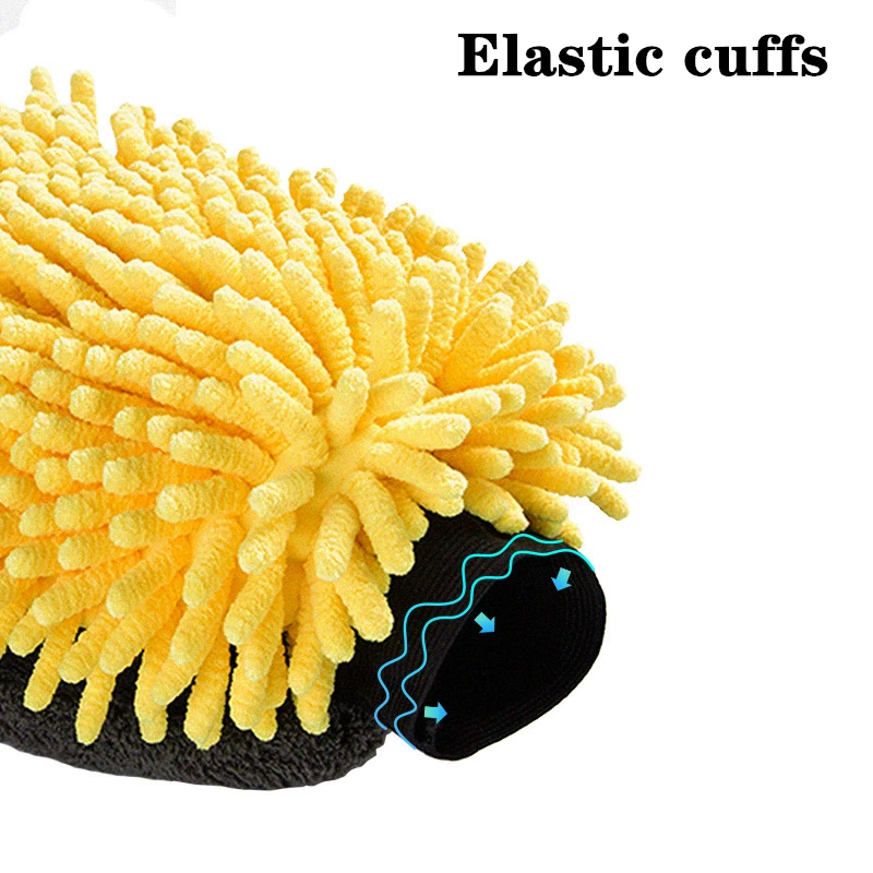 Large Microfiber Car Wash Mitt - Gardening Glove Waterproof ulasan dan harga