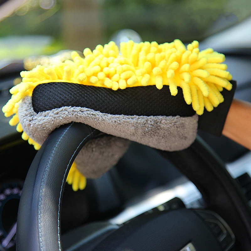 Large Microfiber Car Wash Mitt - Gardening Glove Waterproof ulasan dan harga