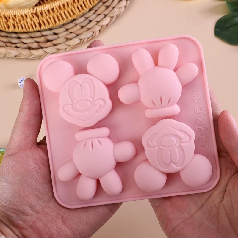 Cute Anime Mickey Silicone 4-C - Oven Mitt Silicone ulasan dan harga