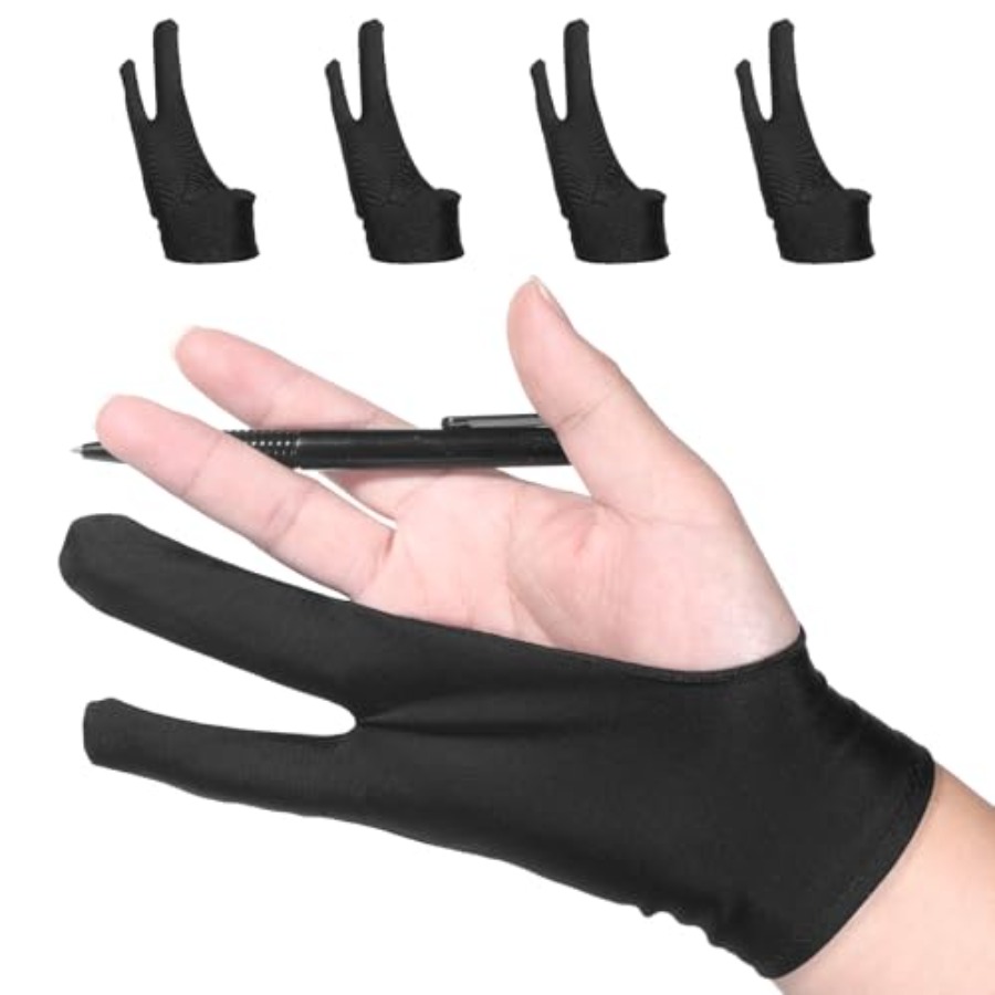 4 Pack Drawing Glove Digital D - Touchscreen Glove Capacitive ulasan dan harga