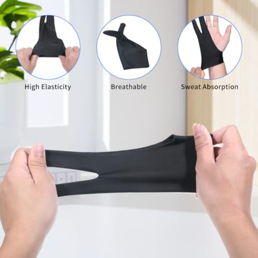 4 Pack Drawing Glove Digital D - Touchscreen Glove Capacitive ulasan dan harga