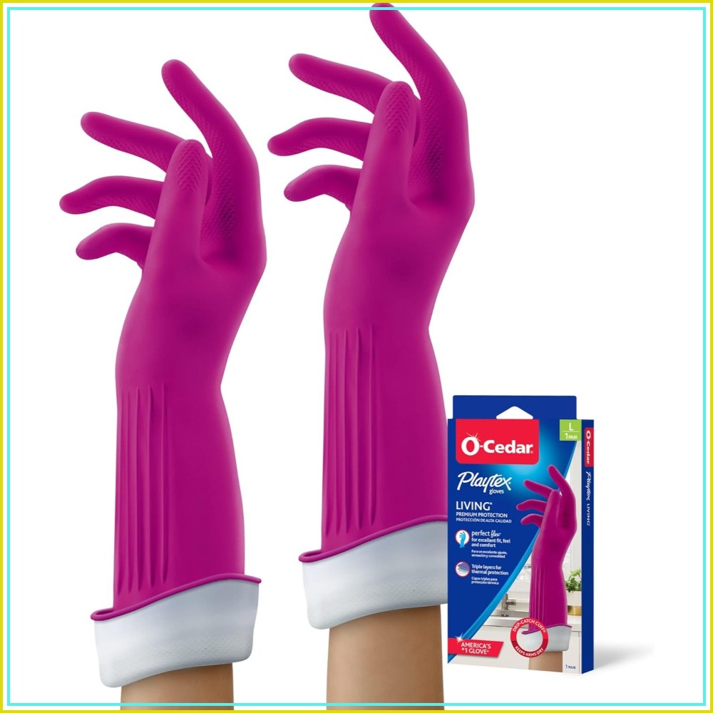 Reusable Rubber Cleaning Glove - Rubber Glove Cleaning ulasan dan harga