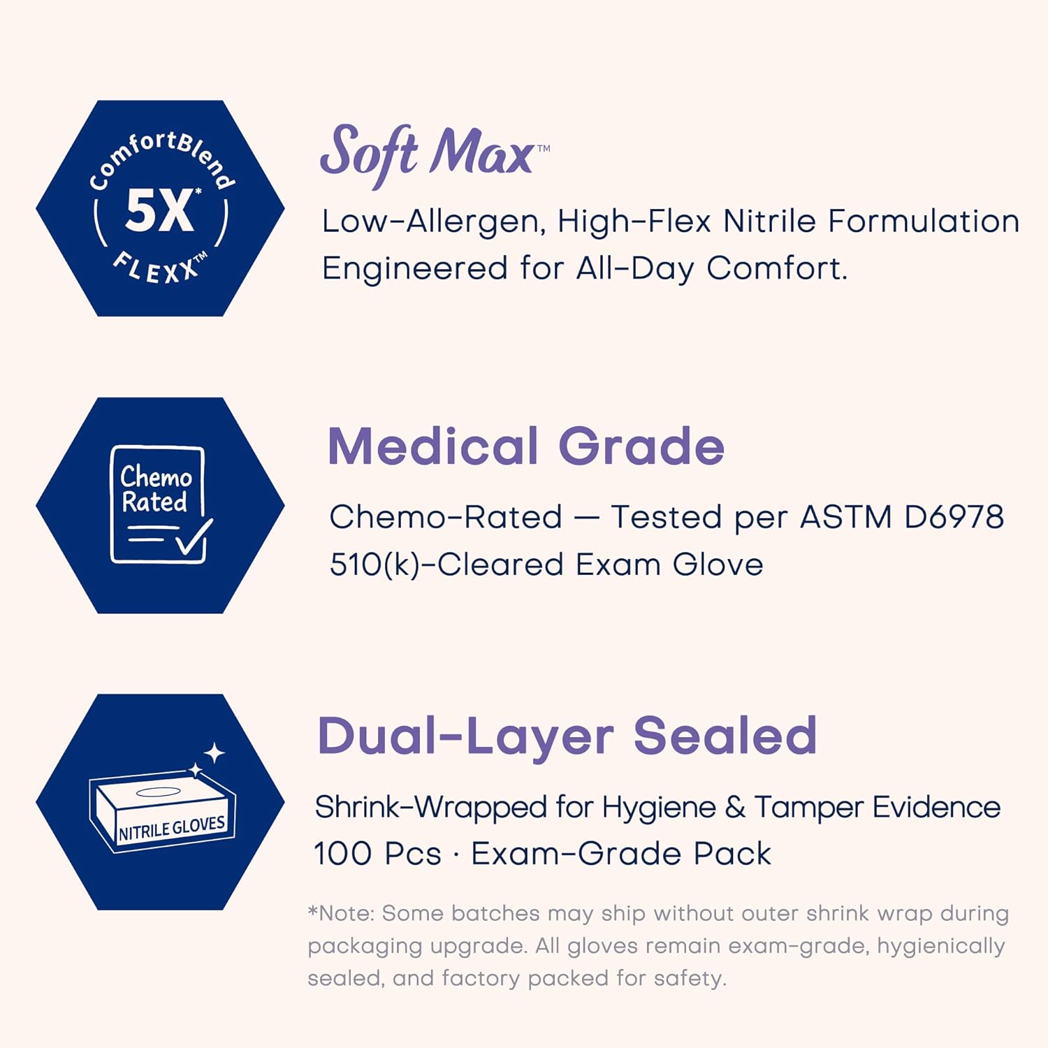 Medical Soft Max™ Nitrile Disp - Exam Glove Nitrile ulasan dan harga