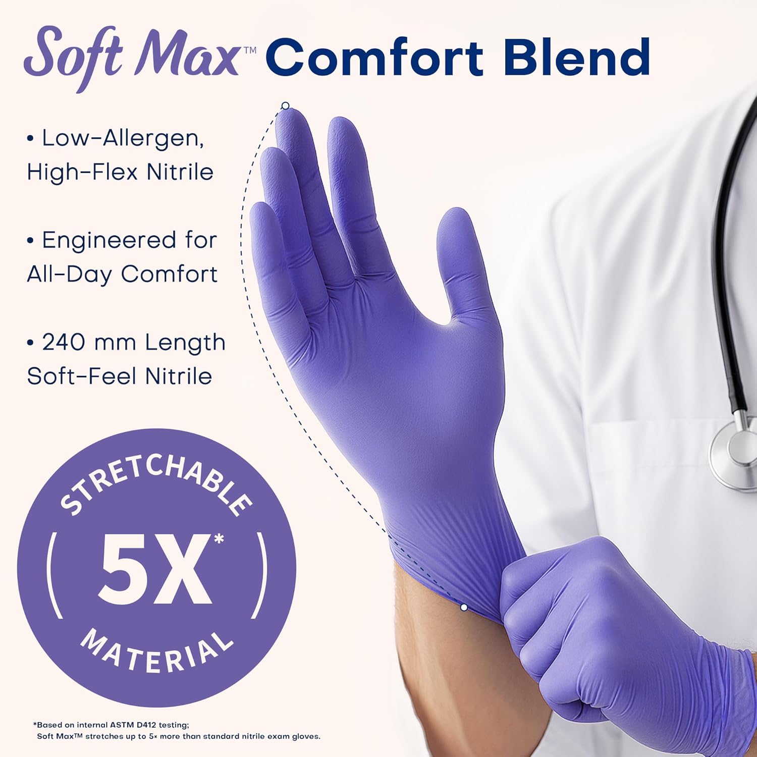 Medical Soft Max™ Nitrile Disp - Exam Glove Nitrile ulasan dan harga