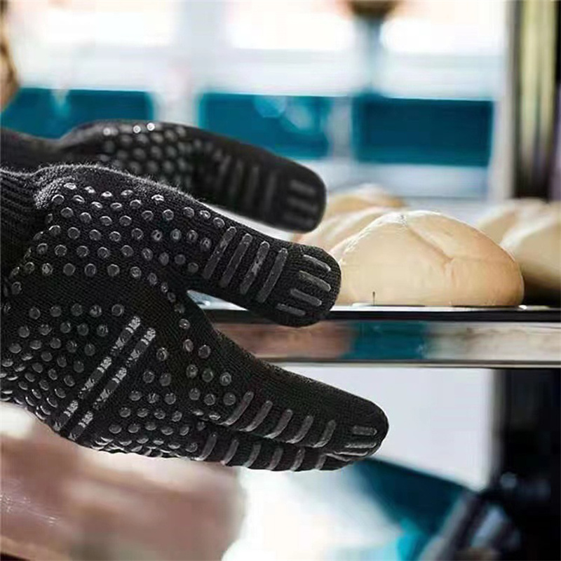 1PC Gloves 800 Degrees Firepro - Oven Mitt Silicone ulasan dan harga