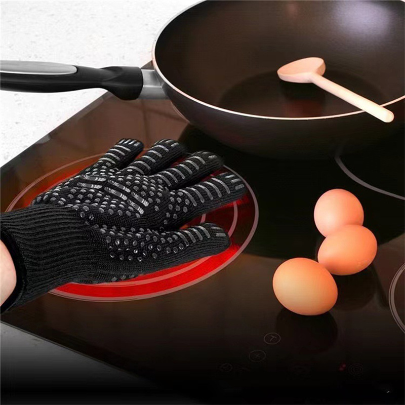 1PC Gloves 800 Degrees Firepro - Oven Mitt Silicone ulasan dan harga