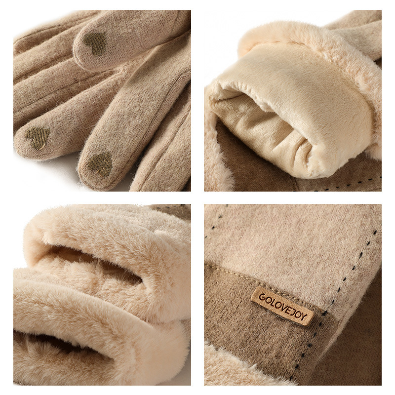 New winter cashmere gloves for - Wool Glove Lined ulasan dan harga