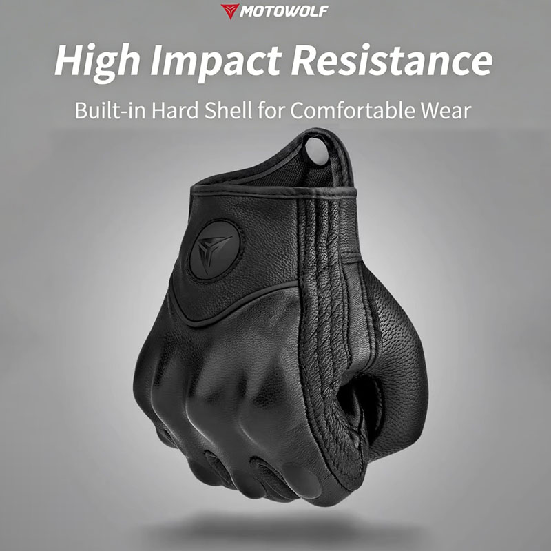 Men Women All Seasons Motorcyc - Leather Driving Glove ulasan dan harga