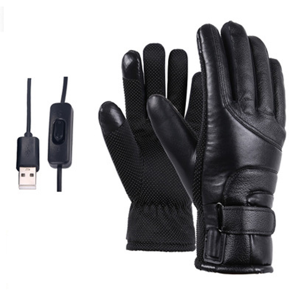 USB Electric Heated Gloves Out - Ski Glove Waterproof ulasan dan harga