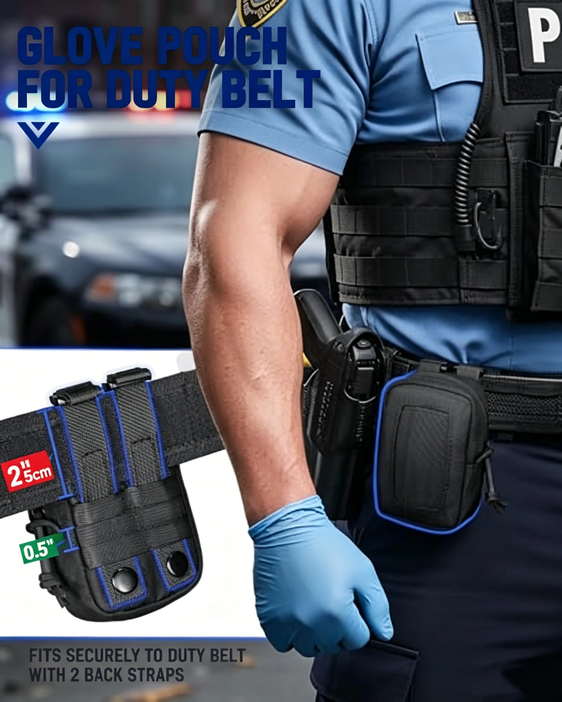 Disposable Glove Pouch MOLLE N - Latex Disposable Glove ulasan dan harga