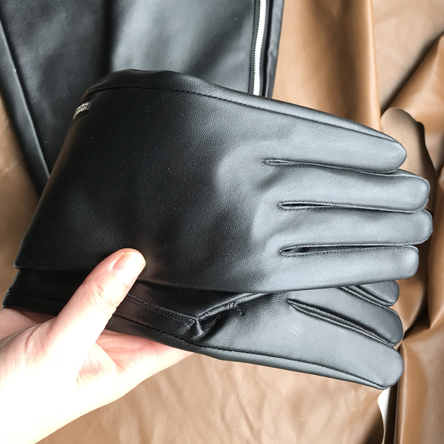 Men real sheep leather glove s - Leather Driving Glove ulasan dan harga