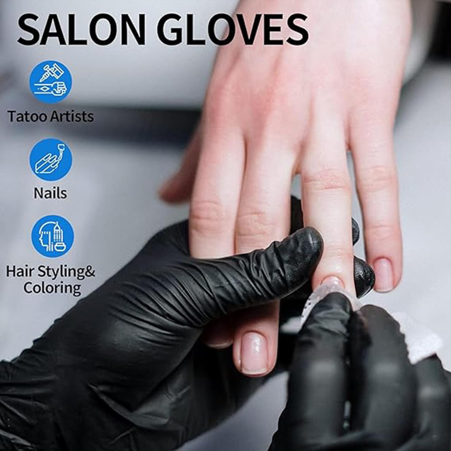 5.5 Mil Nitrile Exam Gloves, M - Exam Glove Nitrile ulasan dan harga