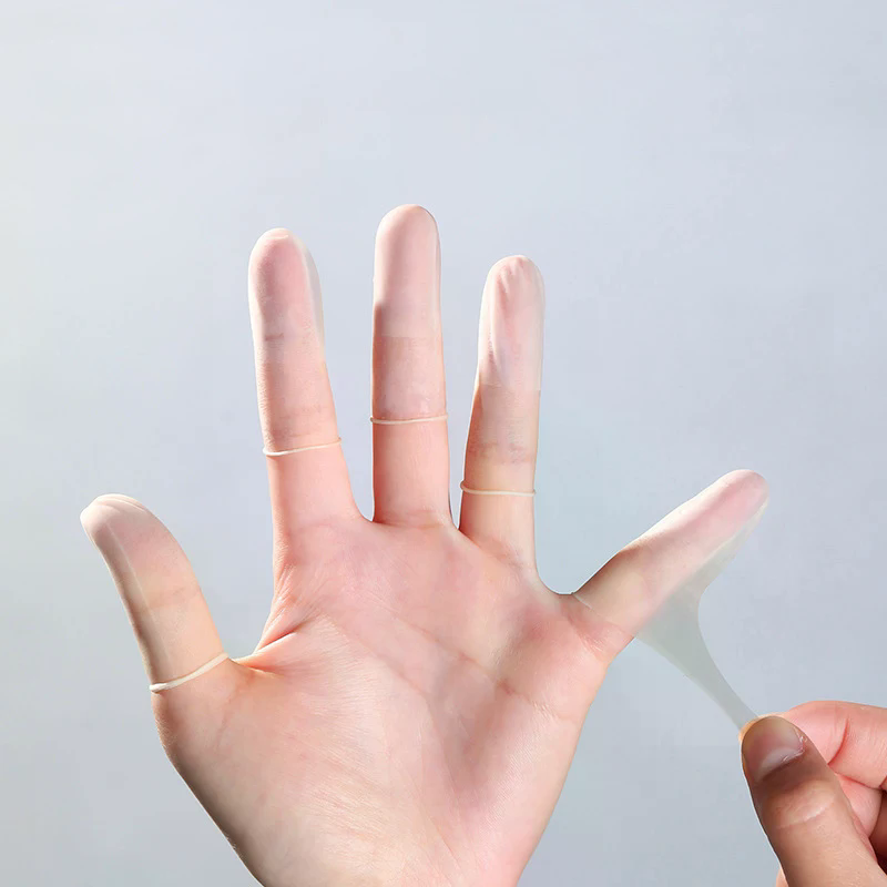 50pcs Disposable Latex Finger  - Latex Disposable Glove ulasan dan harga