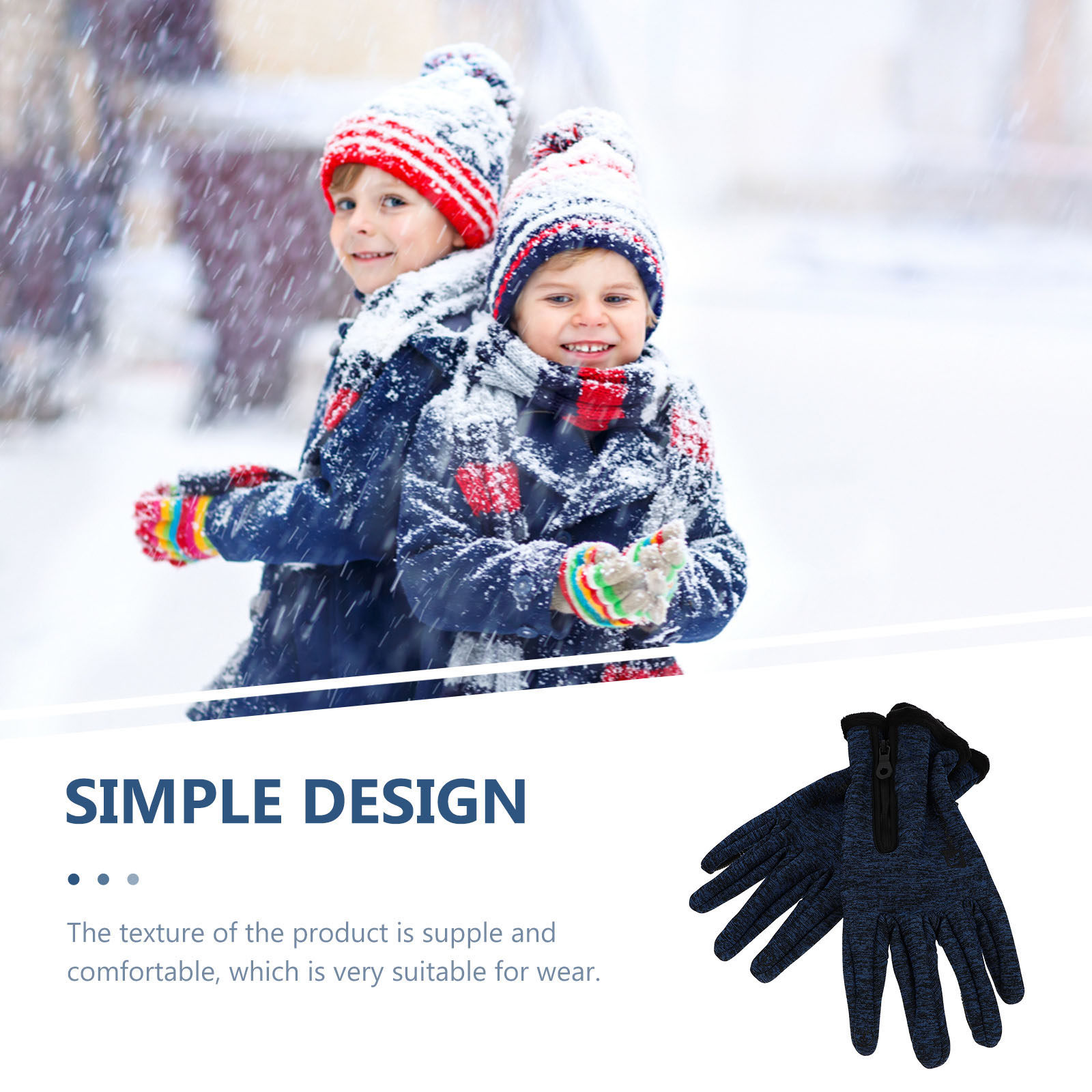 1Pair Premium Winter Gloves fo - Winter Glove Insulated ulasan dan harga