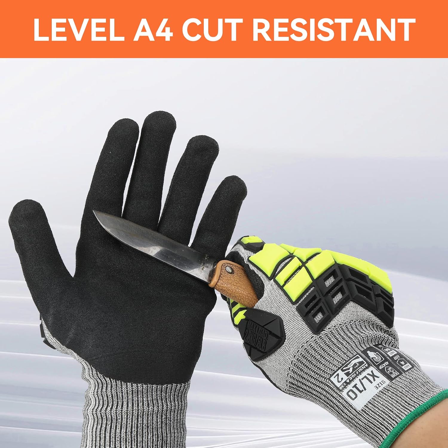 Cut Resistant Impact Gloves, A - Work Glove Impact ulasan dan harga