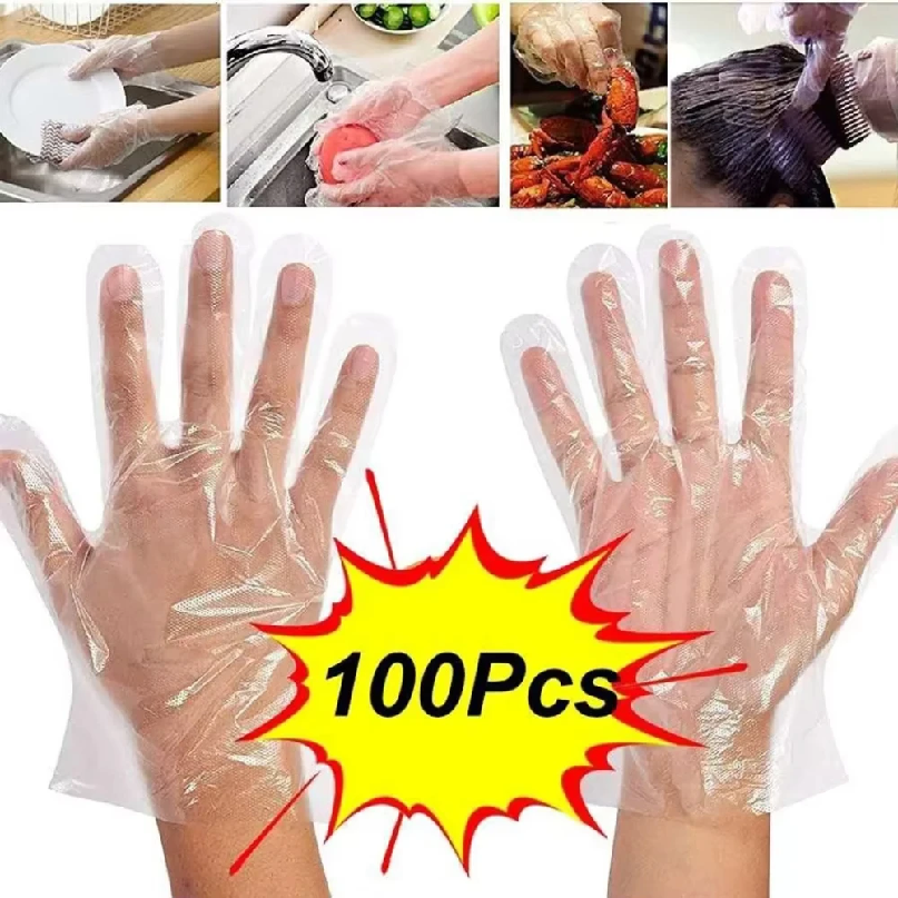 100/200/500Pcs Disposable Glov - Rubber Glove Cleaning ulasan dan harga