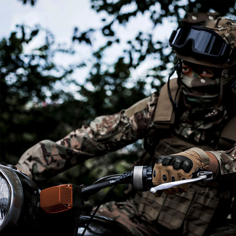 Tactical Cycling Gloves Men Wo - Motorcycle Glove Knuckle ulasan dan harga