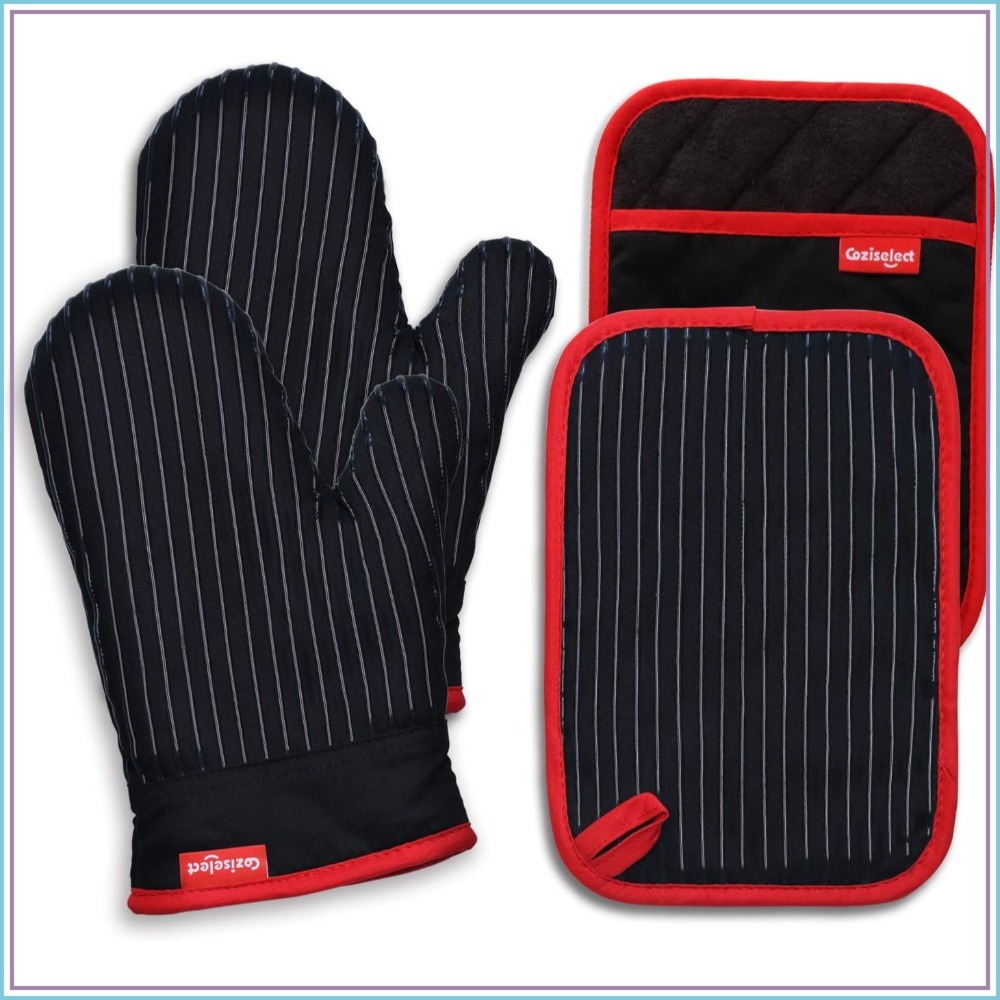 Heat Resistant Oven Mitts and  - Heat Resistant Glove ulasan dan harga