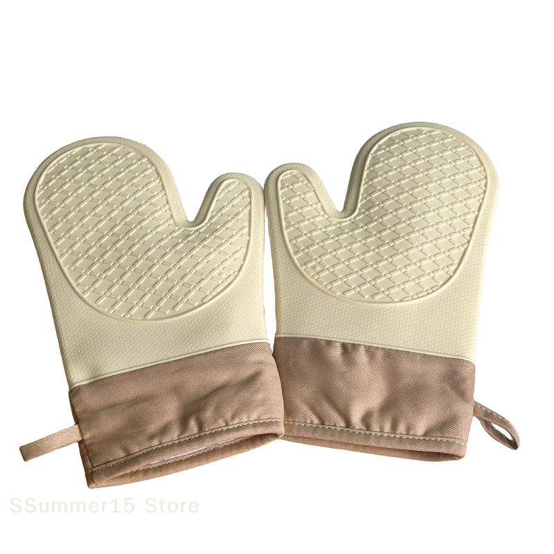【R】Silicone Heat-insulating Gl - Oven Mitt Silicone ulasan dan harga